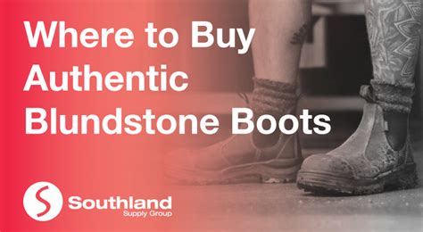 blundstone boots where to buy